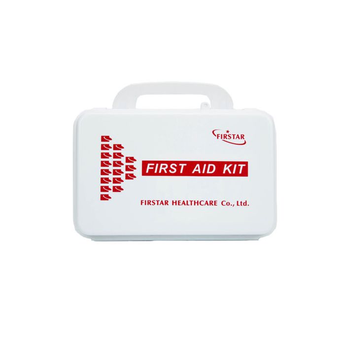 FIRST AID KIT HOME/OFFICE/AUTO WHITE COLOUR PLASTIC BOX