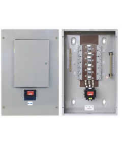 MEM EATON 4-WAY MULTIPOLE DISTRIBUTION BOARD WITH 100A TP MAIN SWITCH