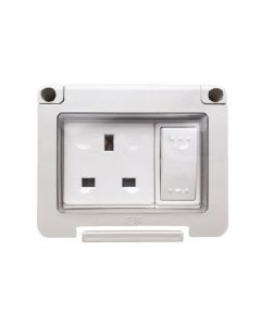 MILANO WATER PROOF SWITCH SOCKET 13AMP