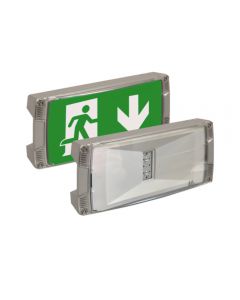 SELF CONTAINED EMERGENCY LIGHT 1X8W 3HR