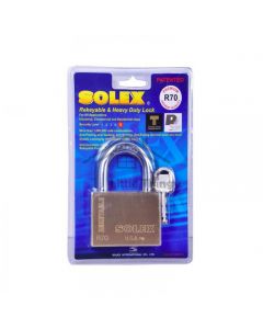 SOLEX REKEYABLE & HEAVY DUTY LOCK R70-CR 