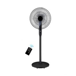 16 Stand Fan with Remote (Black)